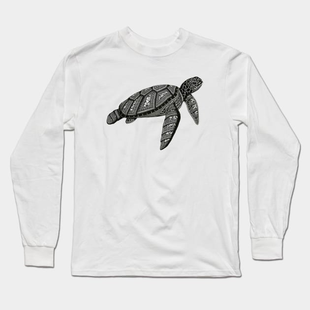 Turtle Long Sleeve T-Shirt by By_StineLee